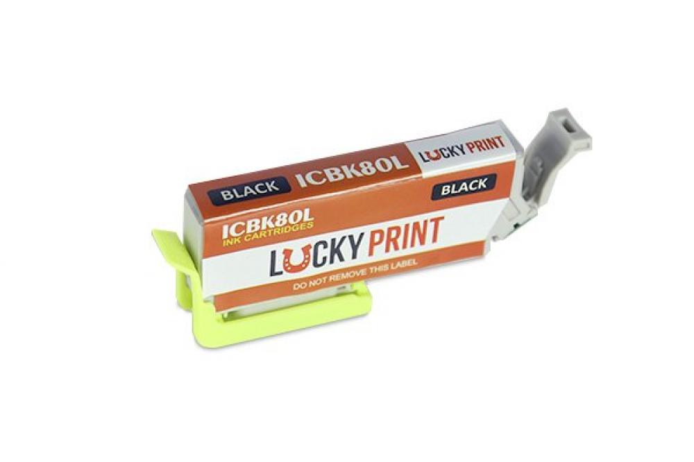 изображение Совместимый картридж Black для Epson EP-708A (ICBK80)