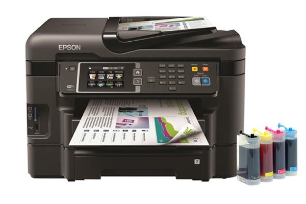 изображение БФП Epson Workforce WF-3640DTWF з СБПЧ KingSize - зображення 1