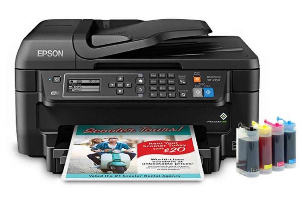 изображение БФП Epson WorkForce WF-2750 з СБПЧ KingSize - зображення 1
