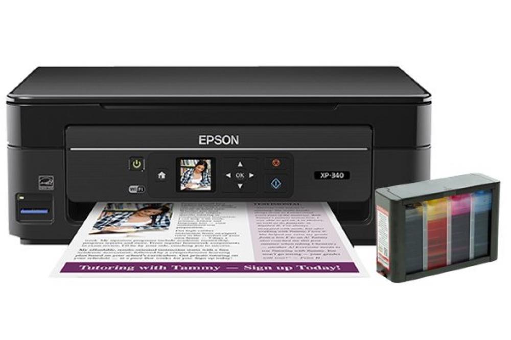 изображение МФУ Epson Expression Home XP-340 с СНПЧ HighTech - изображение 1