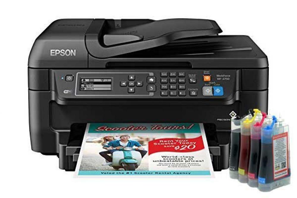изображение  МФУ Epson WorkForce Pro WF-2750 Refurbished с СНПЧ - изображение 1