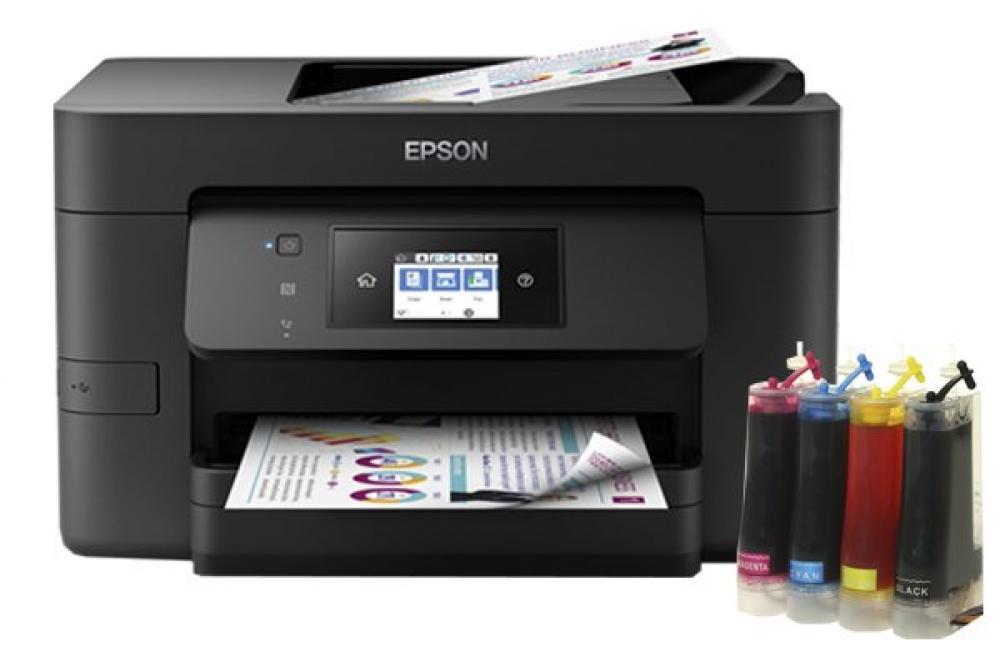 изображение МФУ Epson WorkForce Pro WF-4720 с СНПЧ - изображение 1