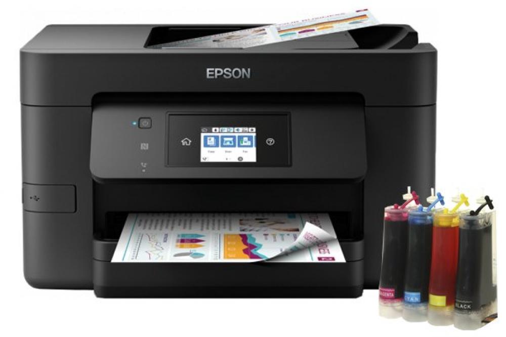 изображение МФУ Epson WorkForce Pro WF-4725 с СНПЧ - изображение 1