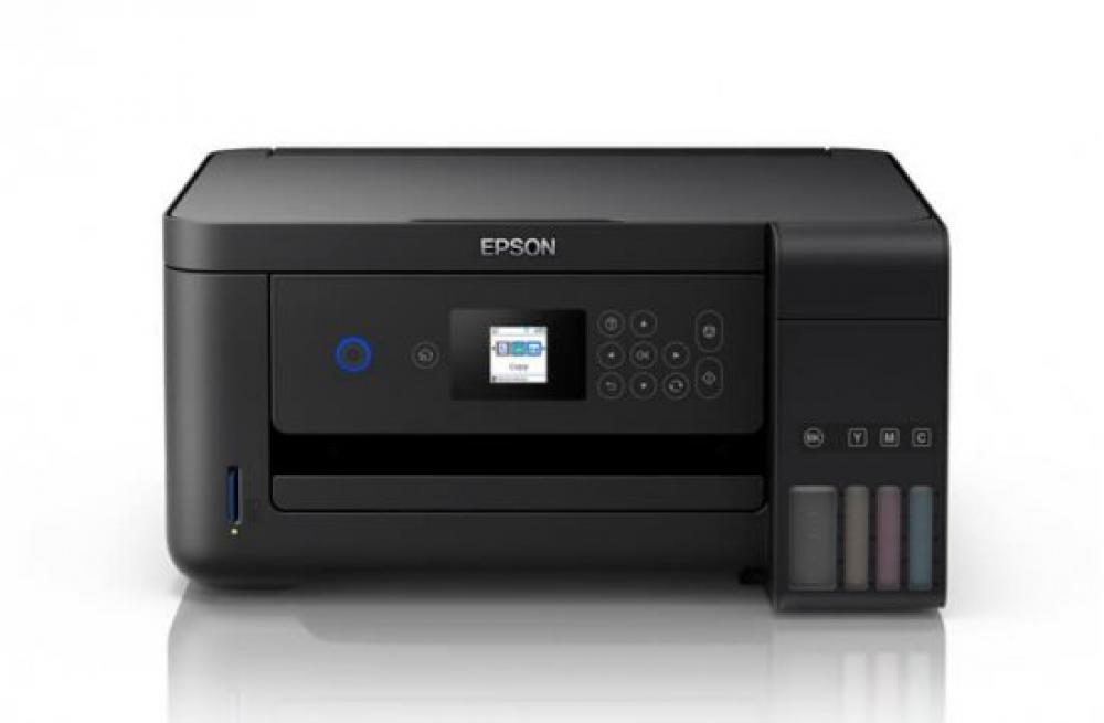изображение МФУ Epson L5190 с СНПЧ и чернилами Lucky Print - изображение 1