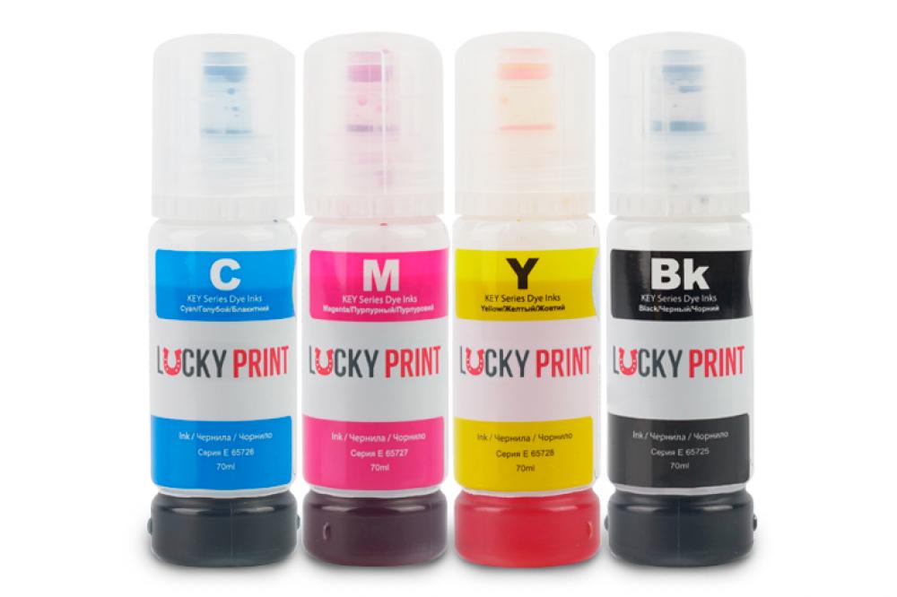 изображение Бесконтактные чернила Lucky Print Photo Premium (4x70 ml) - изображение 1