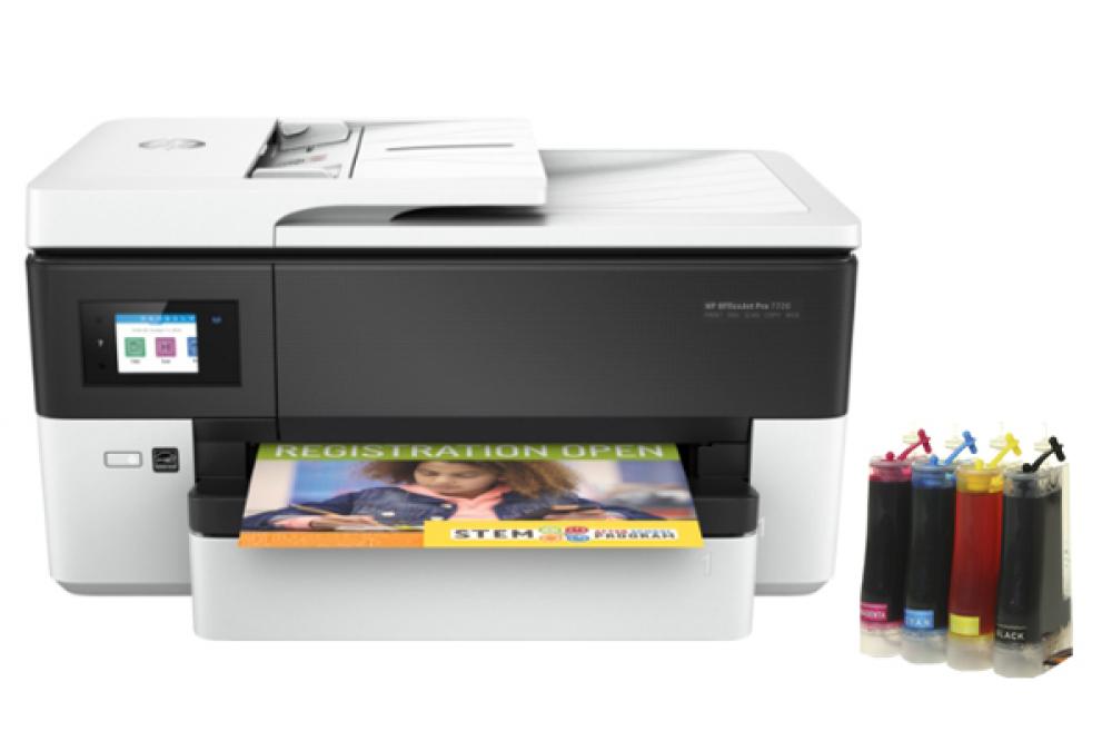 изображение МФУ HP OfficeJet Pro 7720 с СНПЧ - изображение 1