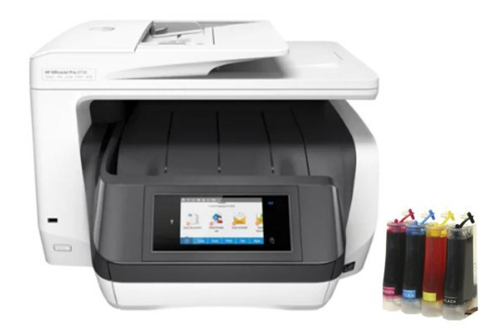изображение МФУ HP OfficeJet Pro 8730 с СНПЧ - изображение 1