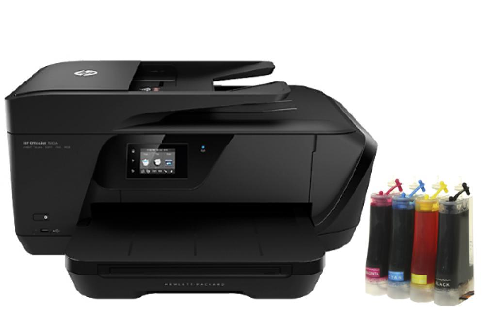 изображение МФУ HP OfficeJet 7510 с СНПЧ - изображение 1