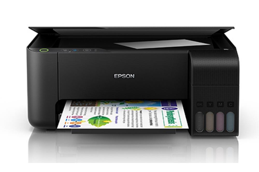 изображение МФУ Epson L3110 с  СНПЧ и чернилами Epson - изображение 1