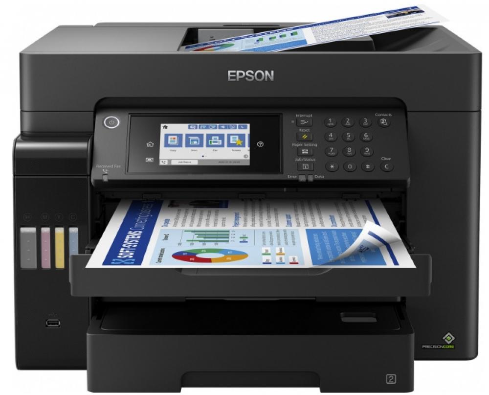 изображение МФУ Epson L15160 с СНПЧ и чернилами Epson - изображение 1