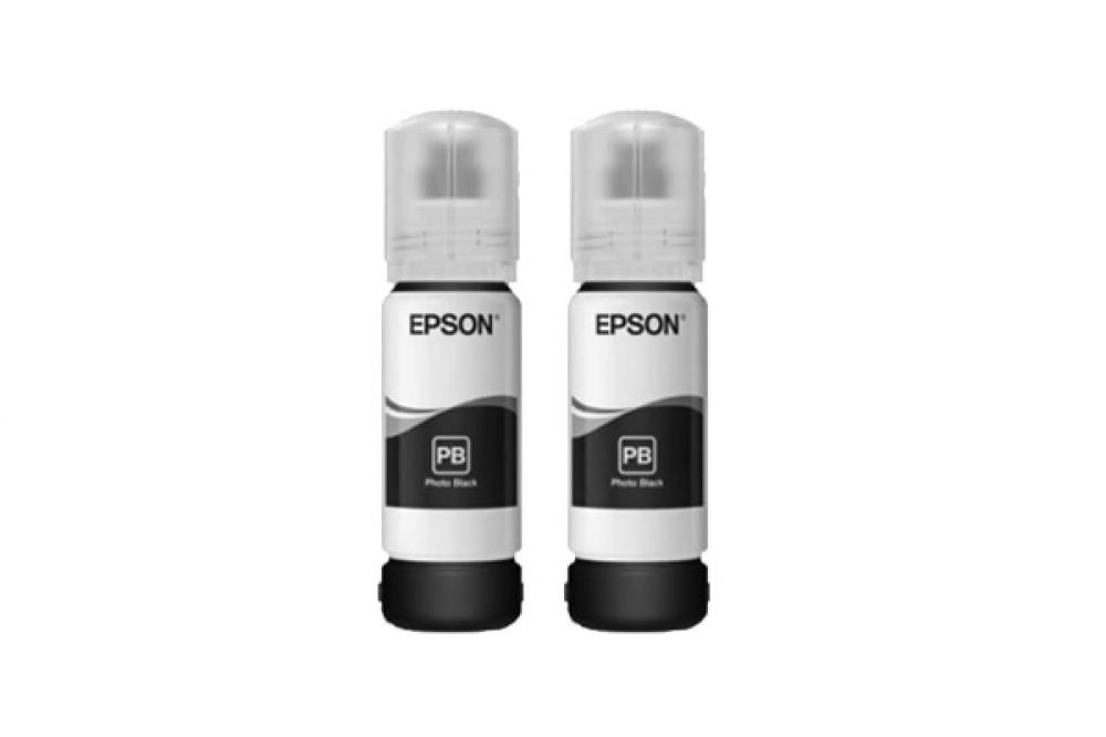 изображение Оригінальне чорнило для Epson, картридж 103, Black (2x65 мл)