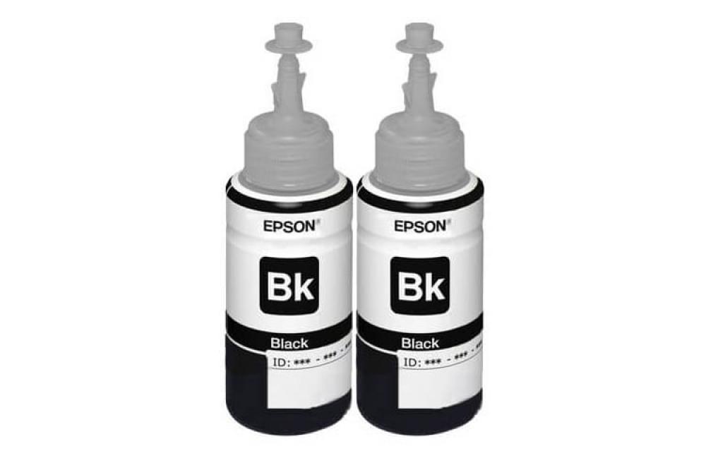 изображение Оригінальне чорнило для Epson Black (2x70 ml)