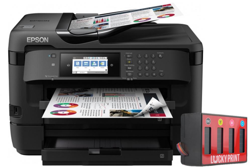 изображение МФУ Epson WorkForce WF-7720DTWF с Бесконтактной СНПЧ (Уценка) - изображение 1