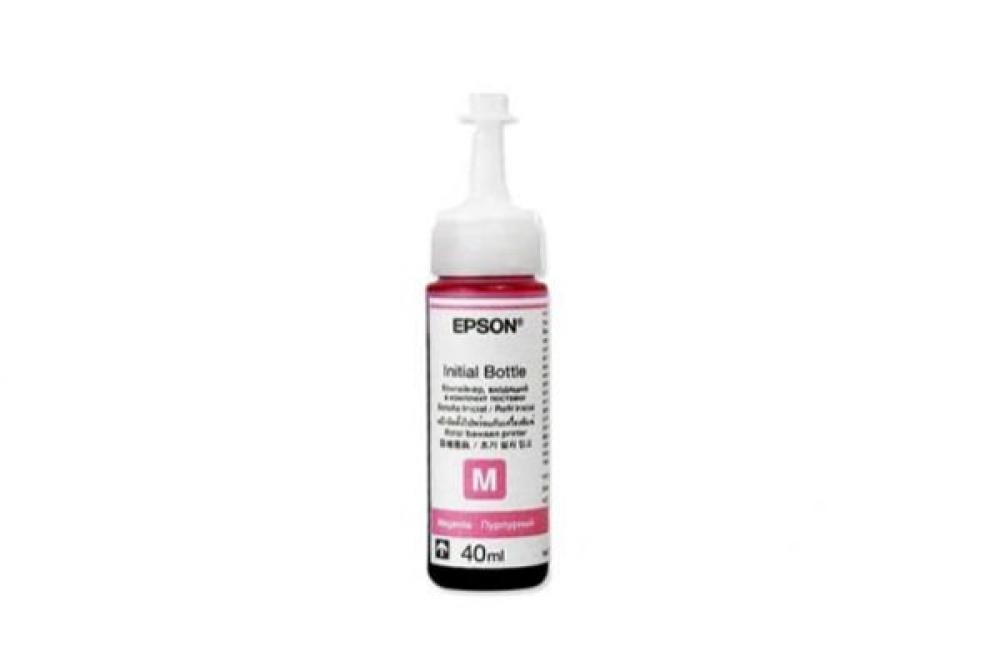 изображение Оригинальные чернила для Epson, T664 Magenta (40 мл) (C13T66434A)