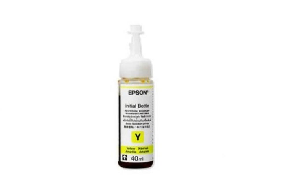 изображение Оригинальные чернила для Epson, T664 Yellow (40 мл) (C13T66444A)
