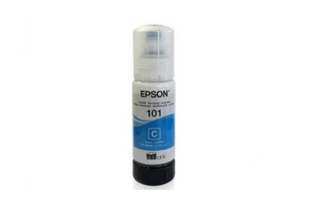 изображение Оригинальные чернила для Epson, картридж 101, Cyan (70 мл) (C13T03V24A)