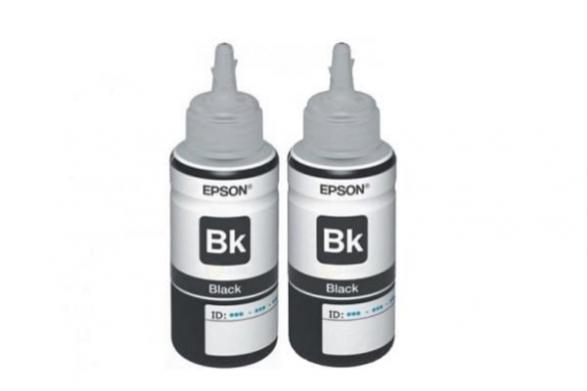 изображение Оригинальные чернила для Epson, T673 Black (2x70 ml)