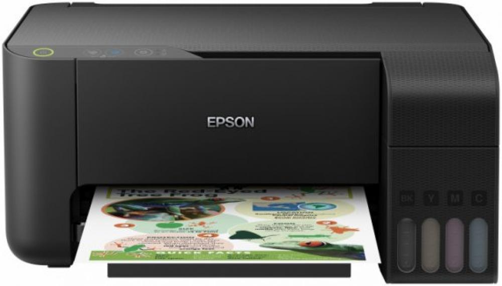изображение БФП Epson L3100 з СБПЧ і світлостікими чорнилами Lucky Print