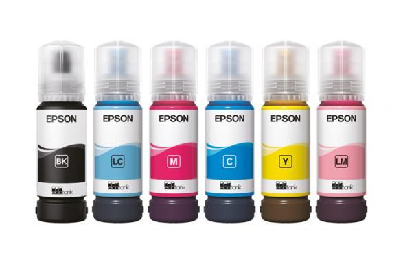 изображение Оригінальне чорнило для Epson L18050 (70 мл, 6 кольорів)