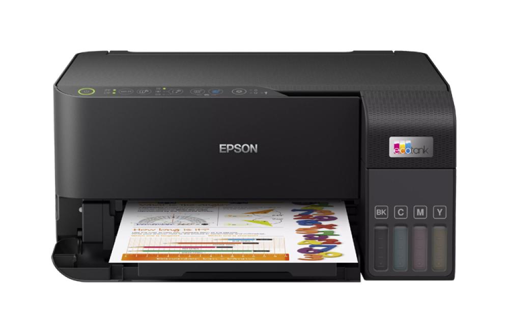 изображение БФП Epson L3550 з оригінальною СБПЧ і чорнилом Epson - зображення 1