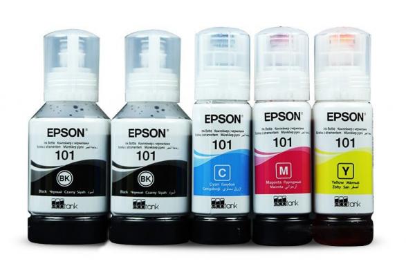 изображение Комплект оригінального чорнила для Epson L6276 (2*127ml, 3*70 ml)