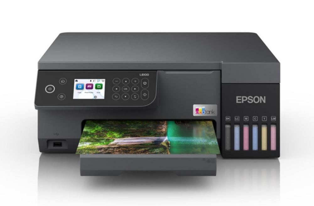 изображение МФУ Epson L8100 с  СНПЧ и чернилами Epson - изображение 1