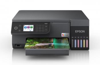 МФУ Epson L8100 с  СНПЧ и чернилами Epson