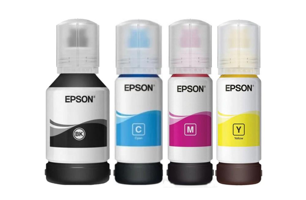 изображение Комплект оригінального чорнила для Epson L6490 (127ml, 3*70 ml)