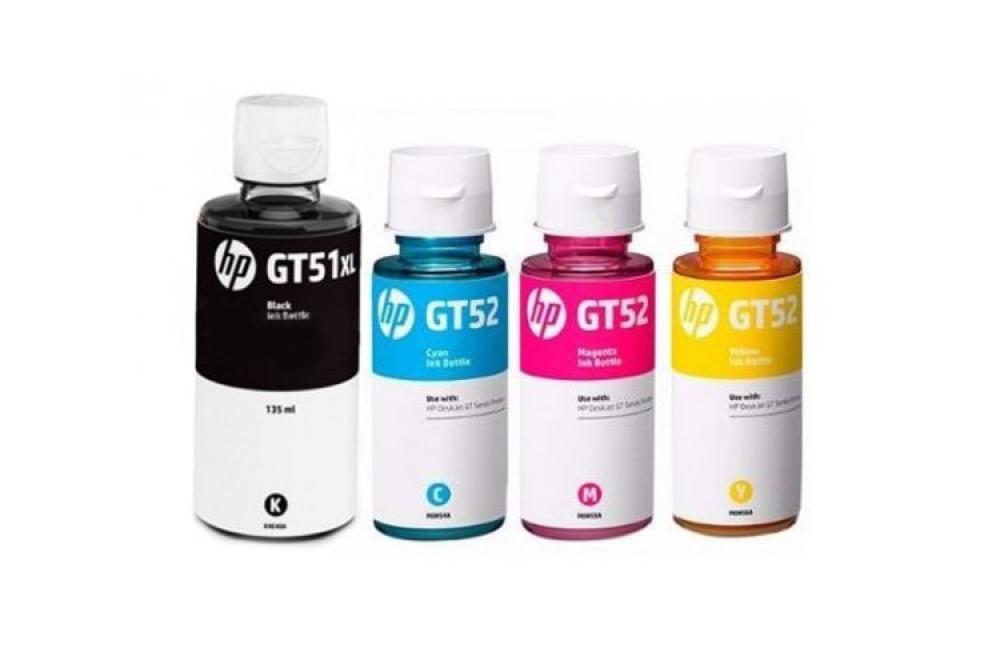изображение Комплект оригинальных чернил для HP Ink Tank 415 (черный 135 мл, цветные по 70мл)
