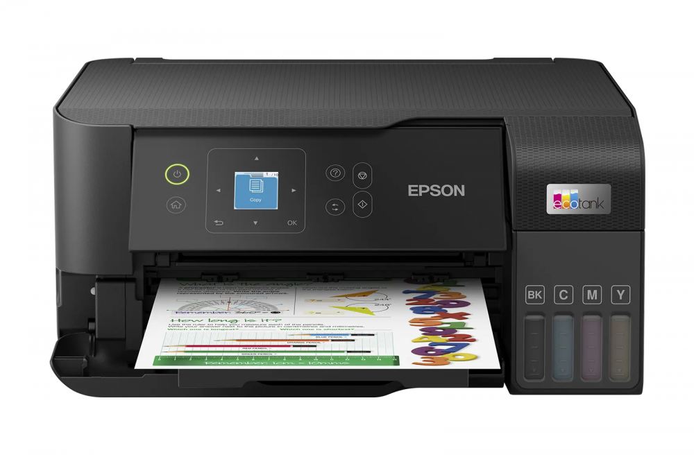изображение БФП Epson L3560 з оригінальною СБПЧ та чорнилом - зображення 1