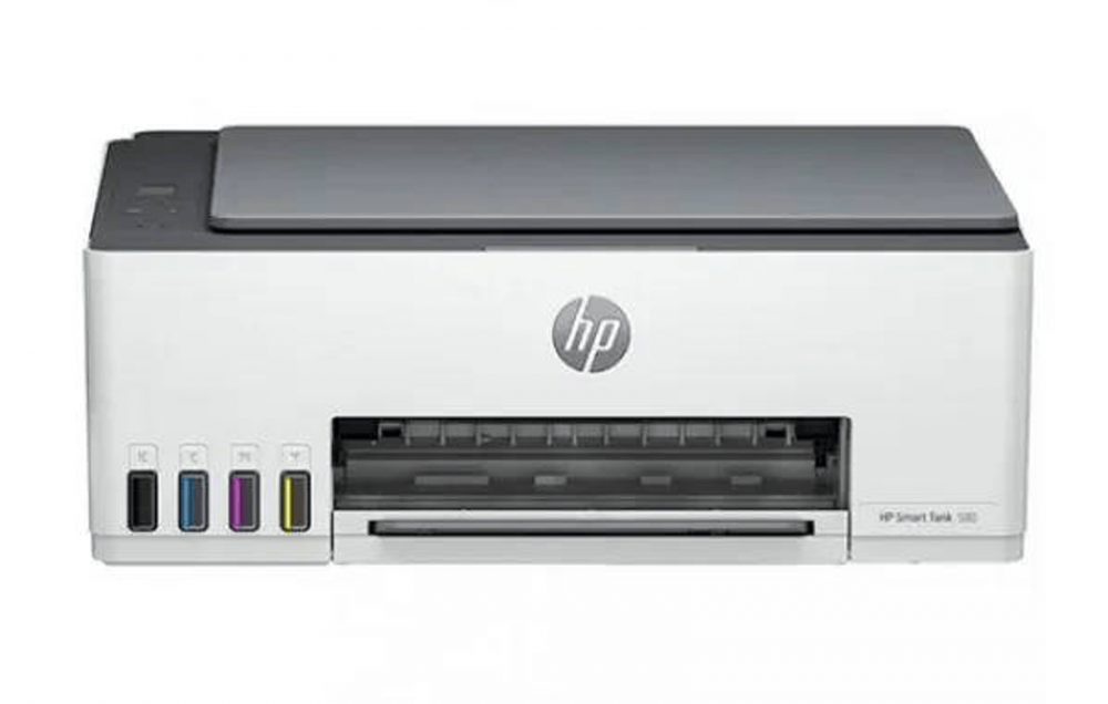 изображение БФП HP Smart Tank 580 з оригінальною СБПЧ та чорнилом - зображення 1