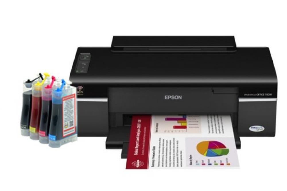 изображение Принтер Epson Stylus Office T40W с СНПЧ - изображение 1