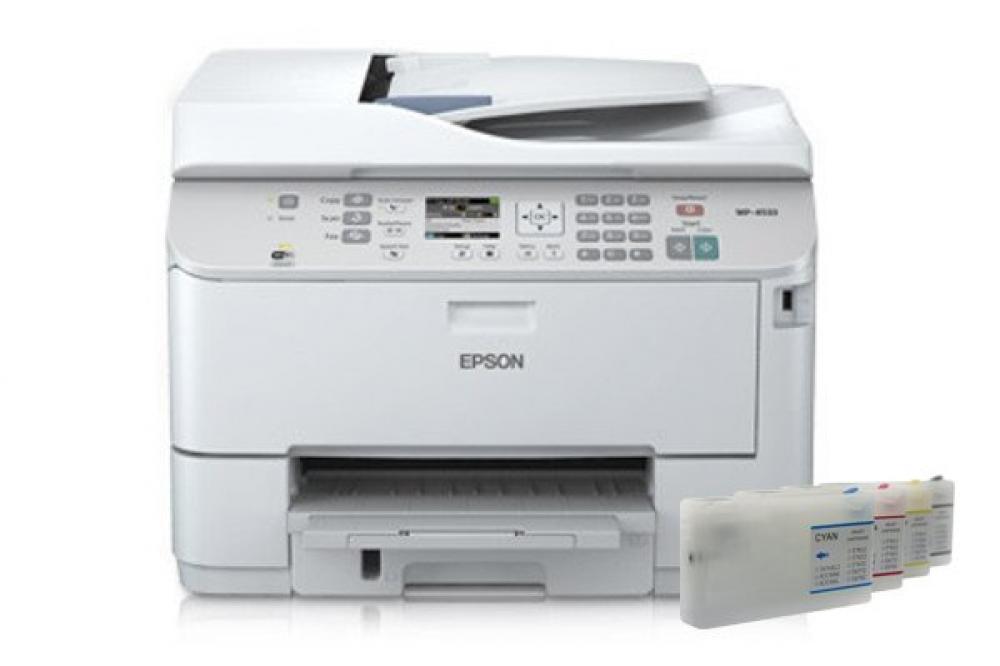 изображение МФУ Epson WorkForce Pro WP-4533 с ПЗК - изображение 1