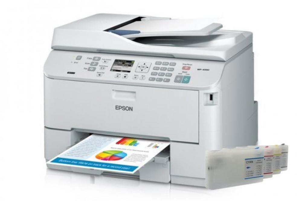 изображение МФУ Epson WorkForce Pro WP-4590 с ПЗК - изображение 1