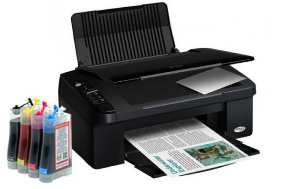 изображение МФУ Epson Stylus TX119 с СНПЧ - изображение 1