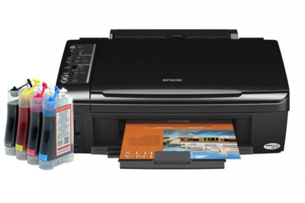 изображение МФУ Epson Stylus TX200 с СНПЧ - изображение 1