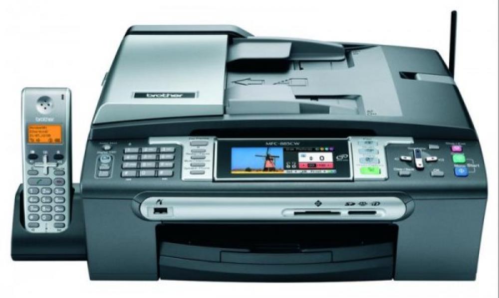 изображение МФУ Brother MFC 885CW с СНПЧ - изображение 1