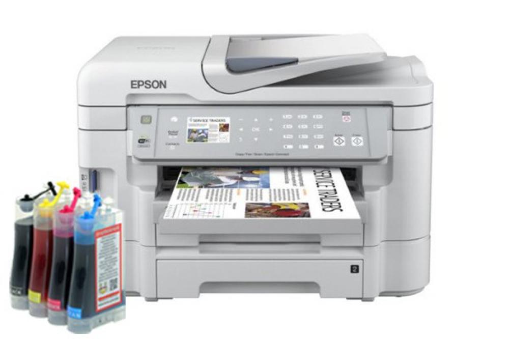 изображение МФУ Epson WorkForce WF-3530DTWF с СНПЧ - изображение 1