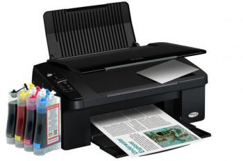 МФУ Epson Stylus TX106 с СНПЧ