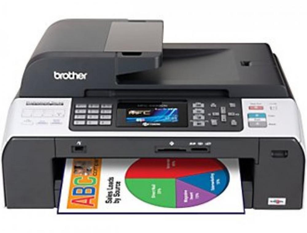 изображение МФУ Brother MFC 5890CN с СНПЧ - изображение 1