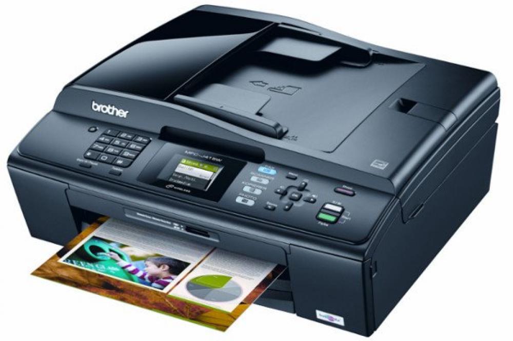 изображение МФУ Brother MFC J415W с СНПЧ - изображение 1
