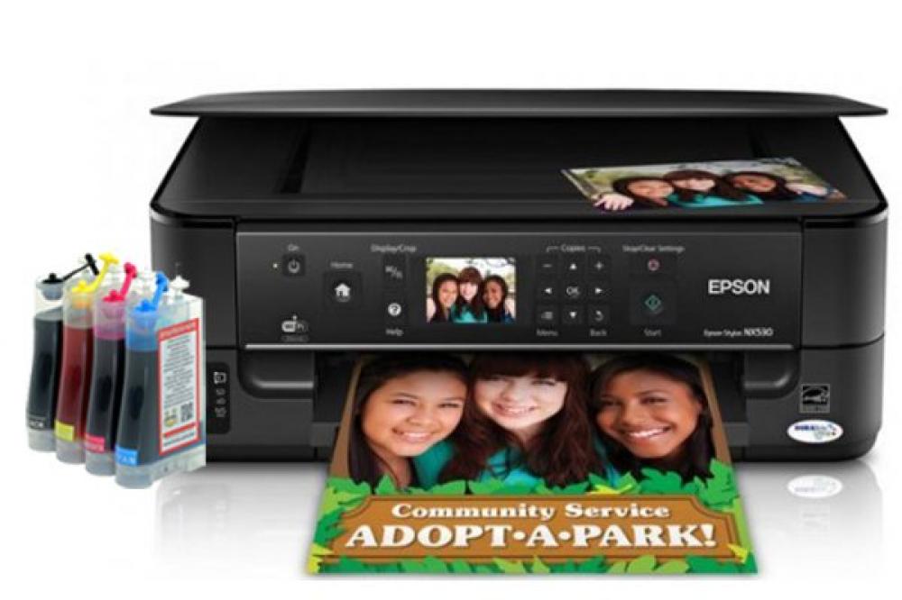 изображение БФП Epson Stylus NX530 з СБПЧ - зображення 1