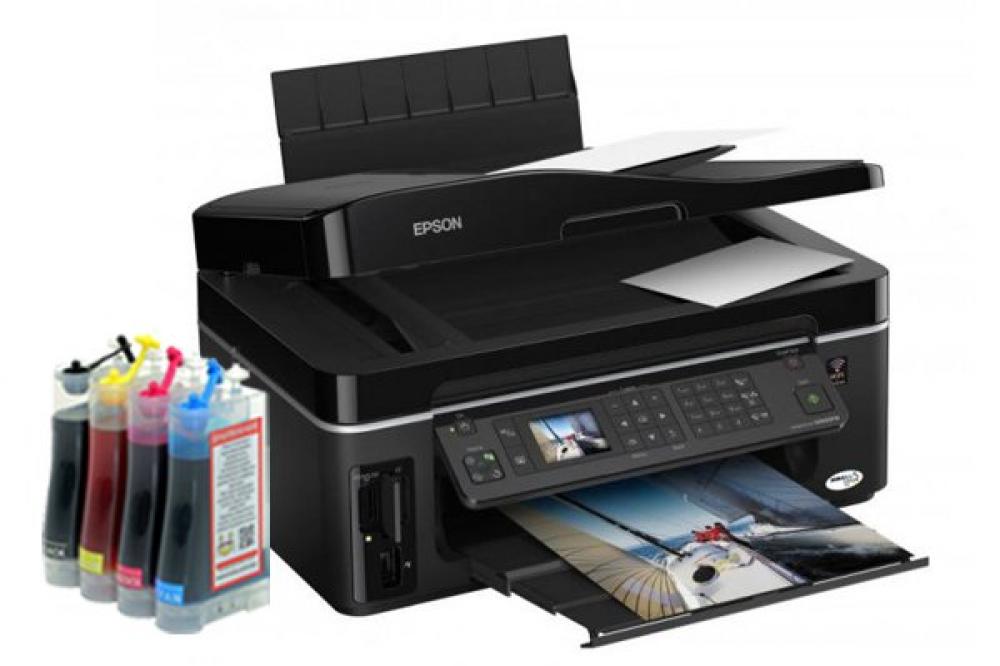 изображение МФУ Epson Stylus Office SX600 с СНПЧ - изображение 1
