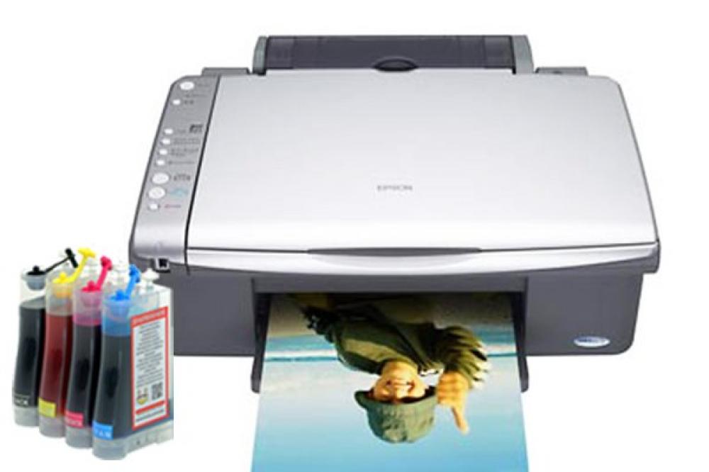 изображение МФУ Epson Stylus CX4100 с СНПЧ - изображение 1