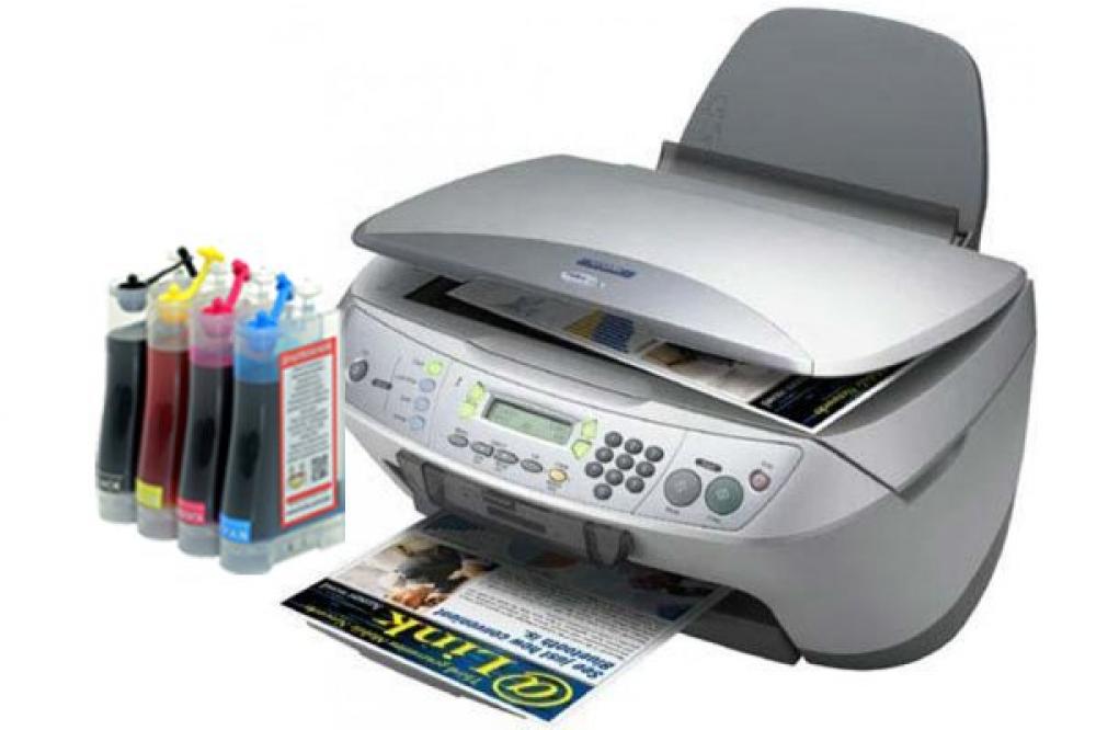 изображение МФУ Epson Stylus CX6600 с СНПЧ - изображение 1