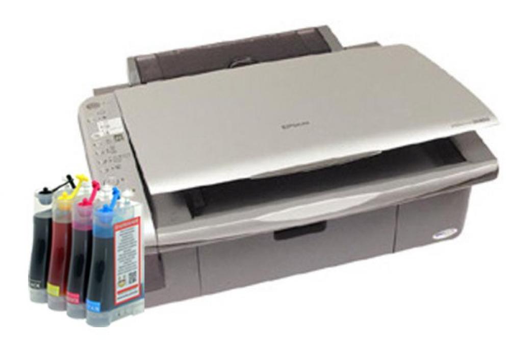 изображение МФУ Epson Stylus DX4850 с СНПЧ - изображение 1