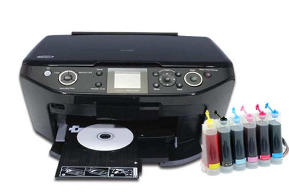 изображение МФУ Epson Stylus Photo RX595 с СНПЧ - изображение 1