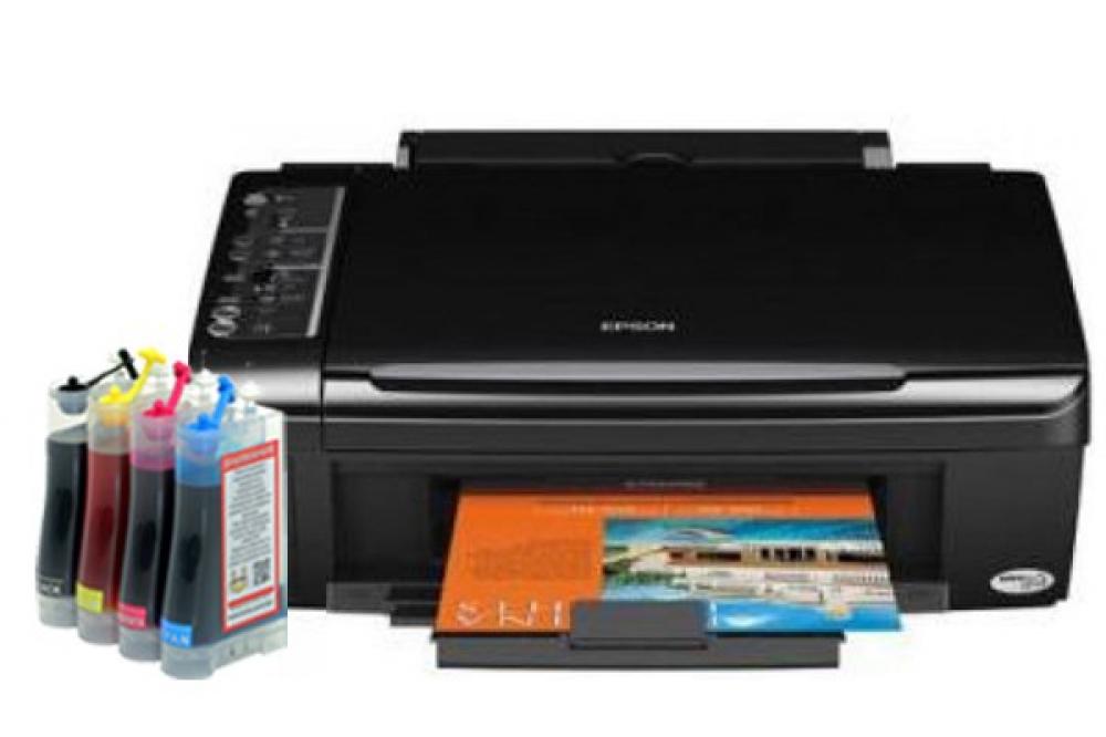 изображение МФУ Epson Stylus TX209 с СНПЧ - изображение 1