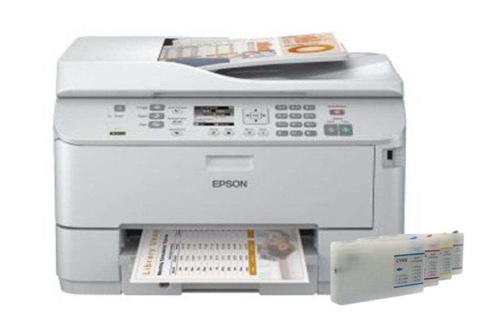изображение МФУ Epson WorkForce Pro WP-4595DNF с ПЗК - изображение 1