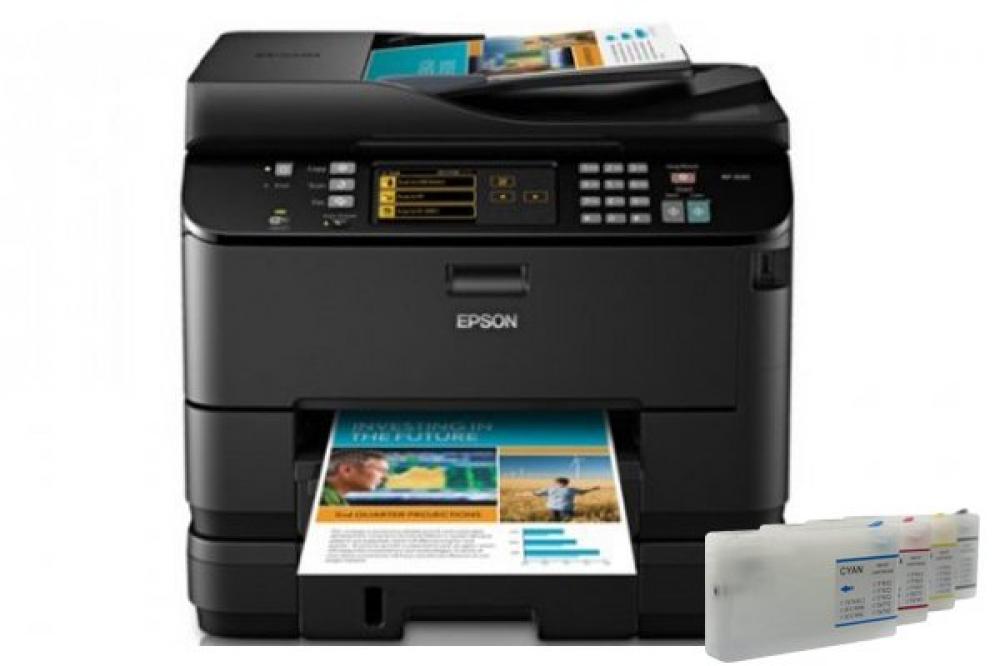 изображение МФУ Epson WorkForce Pro WP-4540 Refurbished с ПЗК - изображение 1
